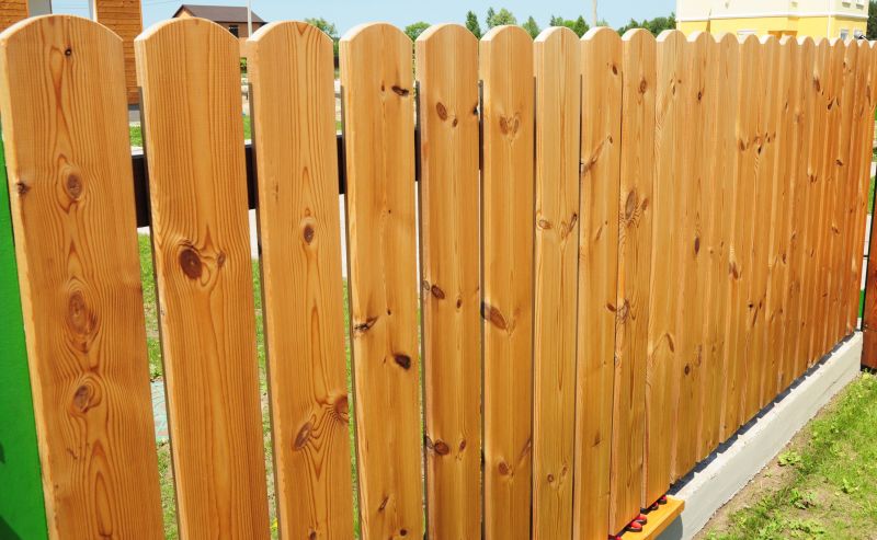 Finished Residential Fence